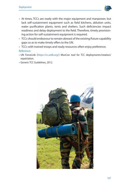 United Nations Infantry Battalion Manual - the United Nations