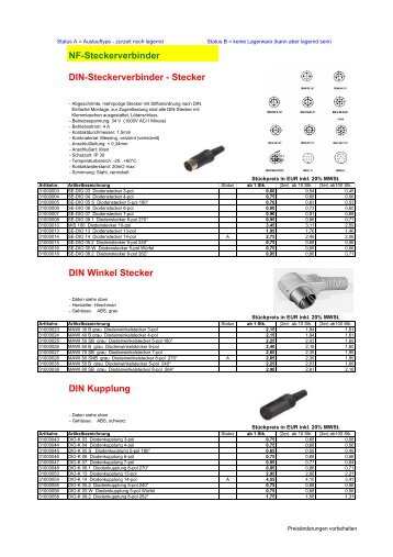 Nf-Steckverbinder - Riedl Electronic