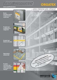 LeanProducts catalogo Orgatex