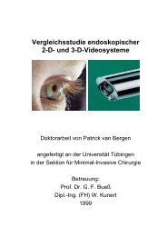 Vergleichsstudie endoskopischer 2-D- und 3-D-Videosysteme