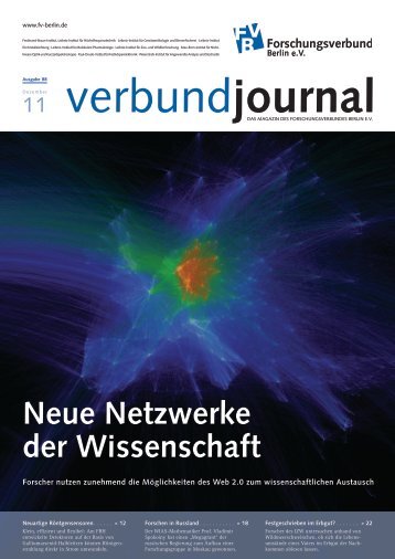 Neue Netzwerke der Wissenschaft - Forschungsverbund Berlin