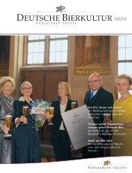 DEUTSCHE BIERKULTUR 02/12 - Radeberger Gruppe KG