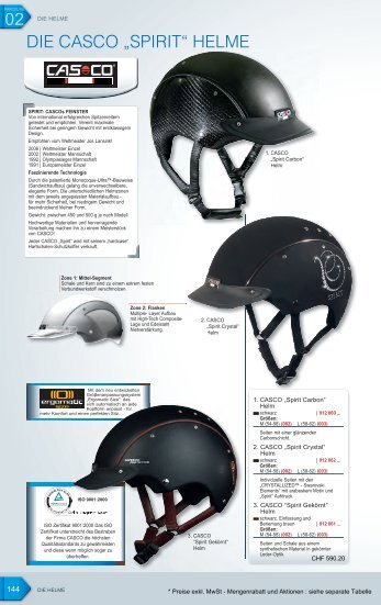 DIE CASCO „SPIRIT“ HELME 02