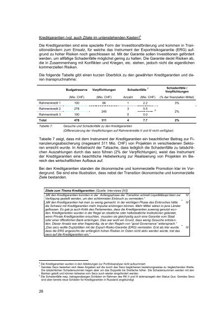 12 Jahre Ostzusammenarbeit - Evaluation 2003/4 - Band 2 - DEZA