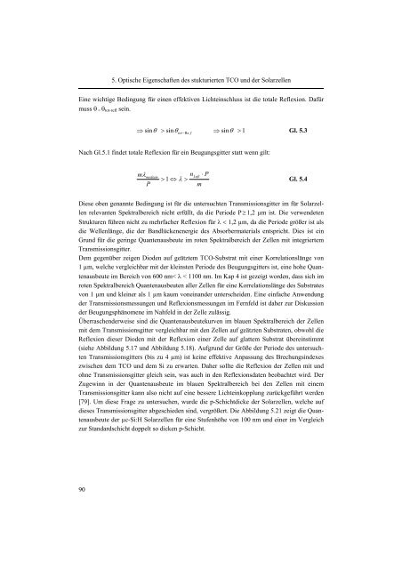 4 Optische Eigenschaften des strukturier - JUWEL ...