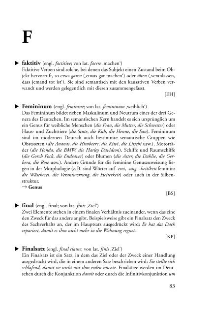 Deutsche Grammatik (de Gruyter Lexikon)