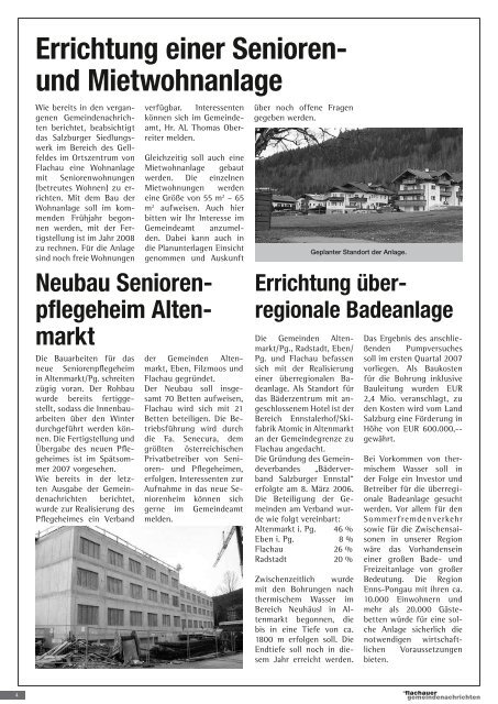 Ausgabe: 2006 (0 bytes) - Flachau - Salzburg.at