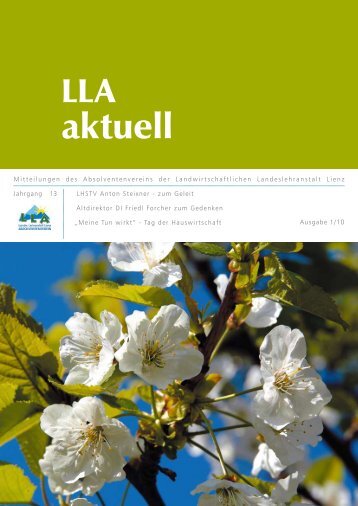 Download - Absolventenverein Landwirtschaftliche Lehranstalt