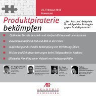 Produktpiraterie bekämpfen - brainGuide