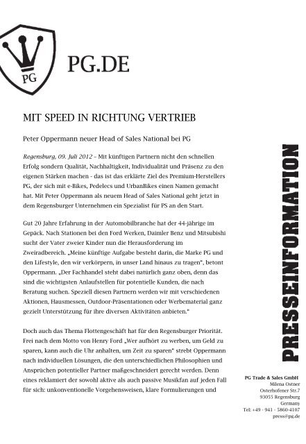 PG_Personalmeldung_Peter Opperman_120709.pdf - PG-Bikes