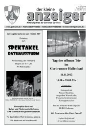 Ausgabe Nr. 10/12 (PDF | 8,4 MB - Gemeinde Gerbrunn