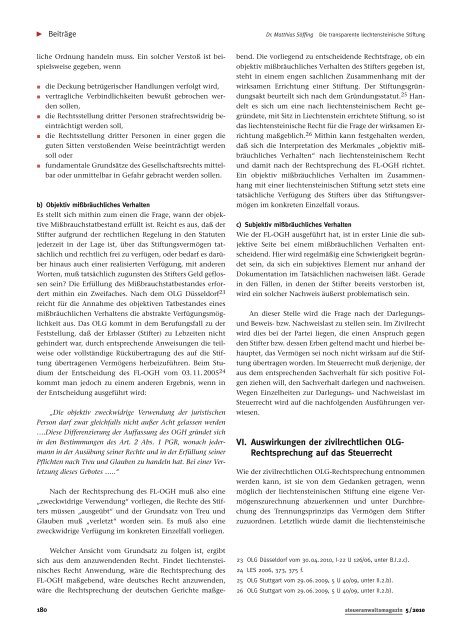 steueranwalts magazin - Wagner-Joos Rechtsanwälte