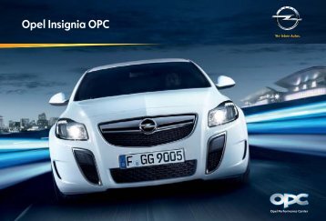 Brochure Insignia OPC - Opel Nederland