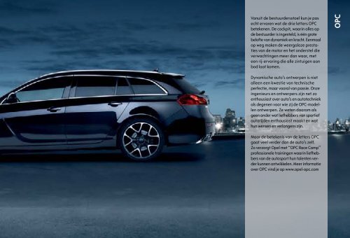 Brochure Insignia OPC - Opel Nederland