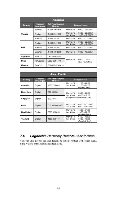 manual Harmony 785 eng - Audionet