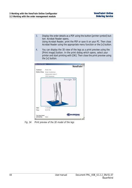 User manual - Bauerfeind UK