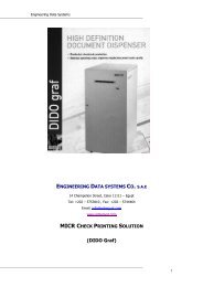 didograf solution description (pdf) - ENGINEERING DATA SYSTEMS ...