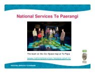 nstp education presentation - Te Papa