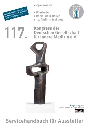 Servicehandbuch für Aussteller - DGIM 2011