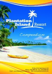 Plantation Island Resort Map - Private Islands Online