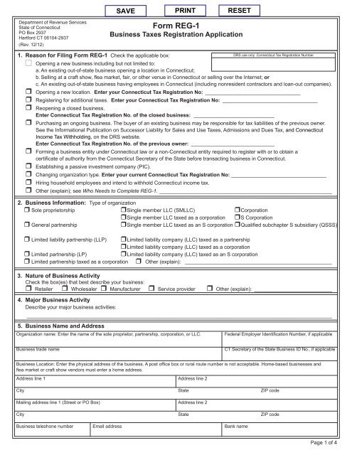 ct llc registration