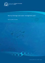 Murray drainage and water management plan - Department of Water