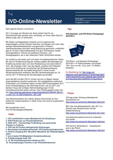 IVD-Online-Newsletter