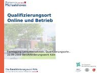 Qualifizierungseinheiten