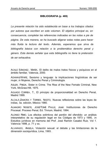 Anuario de Derecho penal Numero 1999-2000 - Université de ...
