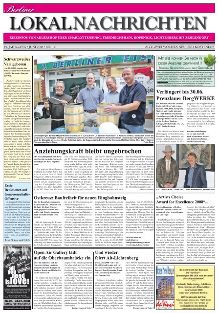 Ausgabe 12-2008 (PDF) - Berliner Lokalnachrichten