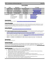 ME 270-Introduction to Mechanical Engineering Design