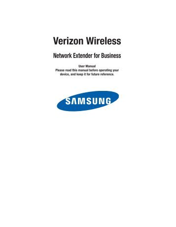 User Manual - Verizon Wireless Support