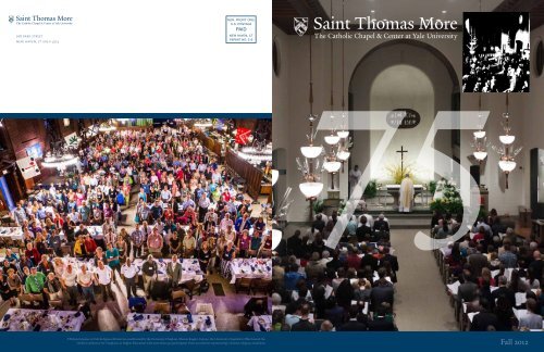 Fall 2012 - Saint Thomas More - Yale University