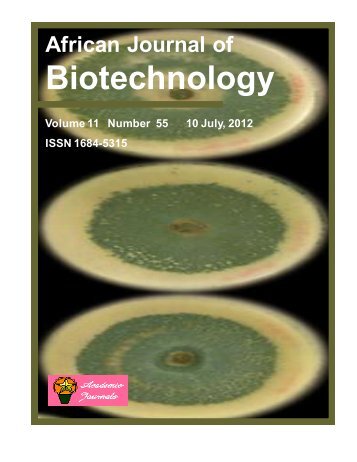 10 July, 2012 Issue - Academic Journals