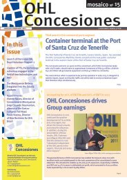 Container terminal at the Port of Santa Cruz de Tenerife OHL ...