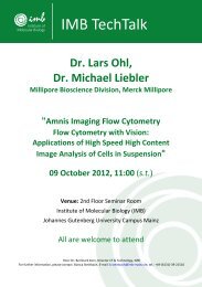 Dr. Lars Ohl, Dr. Michael Liebler - IMB