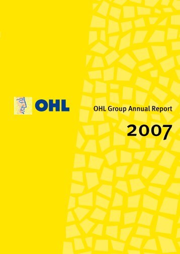 OHL Group Annual Report - Grupo Villar Mir