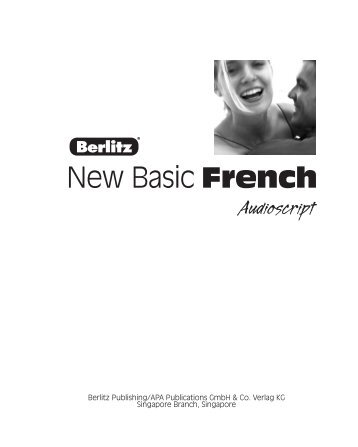 New Basic French - Berlitz Publishing