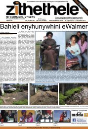 Bahleli enyhunywhini eWalmer - Zithethele