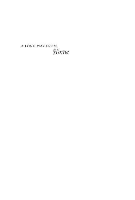 A Long Way From Home.pdf - Site de Thomas - Free