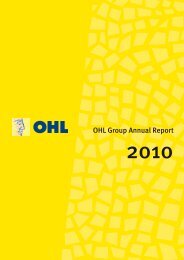 OHL Group Annual Report - Grupo Villar Mir