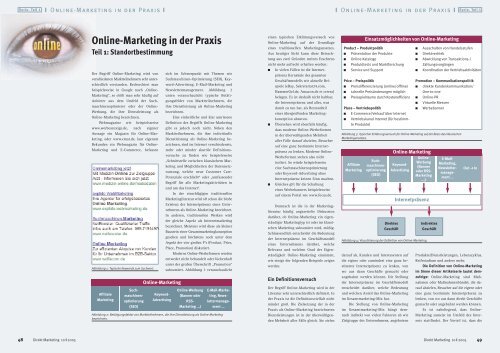 Online-Marketing in der Praxis Teil 1 - TYPO3-Macher