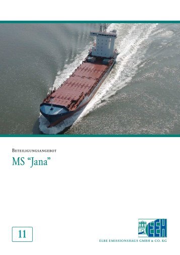 MS “Jana” 11 - Finest Brokers GmbH