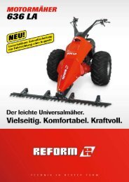 Mäher 636 - Landtechnik Rietzler