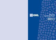 OHL Group Sustainability Report - Grupo OHL