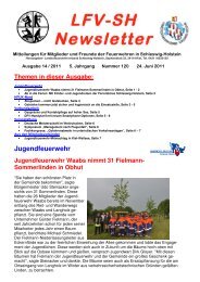 Anhang öffnen - Landesfeuerwehrverband Schleswig-Holstein