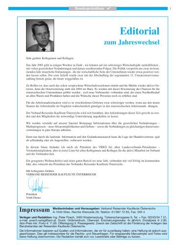 Landesverband Tirol Auf ein neues (Spiel !) Jahr 2004