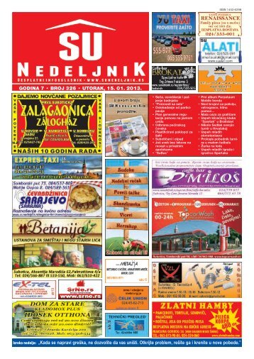 Kada se napravi greška, ne dozvolite da vas - Nedeljnik