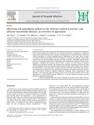 Observing and quantifying airflows in the infection control of ... - CCIH