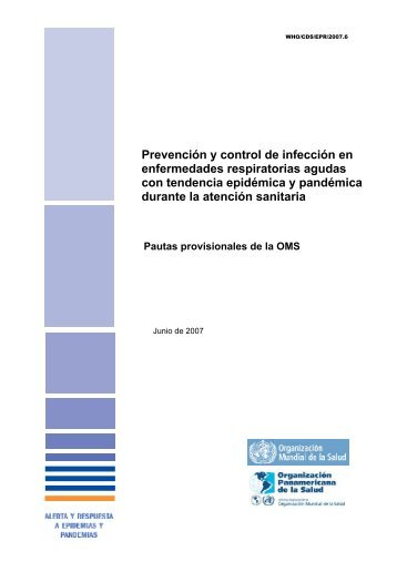 WHO Infection Control Guidelines for Acute Respiratory Disease in ...
